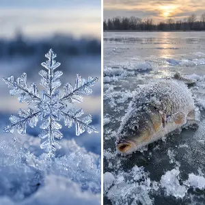 Neco co se hodi pro otuzilce, snehova vlocka nebo zamrzly kapr zbrybnika