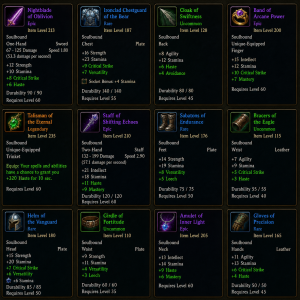 hra wow of warcraft .... ruzne itemy maji staty ... napriklad +12 stamina , +10 intelect a podobne , chci neco podobneho
