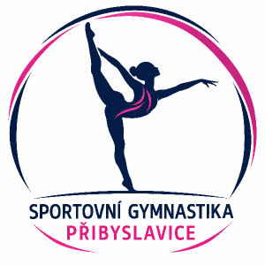 Sportovní gymnastika Přibyslavice a znak gymnastky