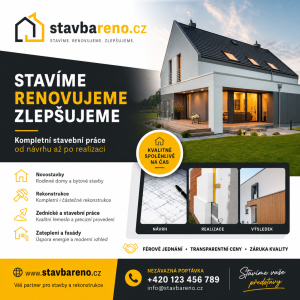 Reklama na firmu stavbareno.cz