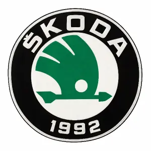 Znak škoda auto ale z roku 1992