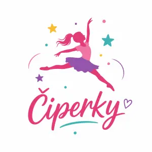 určené pro holčičky z tanečního kroužku 6-12 let, specifický, minimalistický, barevný a někam dát název Čiperky