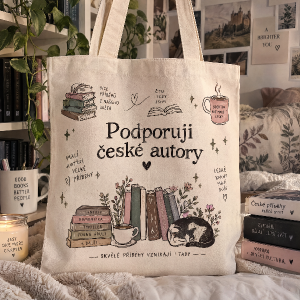 Chci tašku která bude super pro booktok lovery, čtenáře prostě. A něco jako "Podporuji české autory"