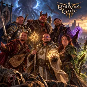 Uděláš mi fotku do stylu hry Baldurs gate 3