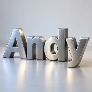 Nápis Andy