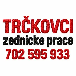 TRČKOVCI
zednicke prace
702 595 933
Udělat jen napis vyšity