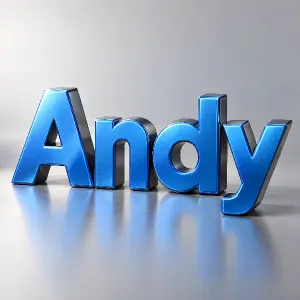 Nápis Andy