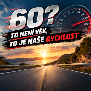 60?
To není věk, to je naše rychlost