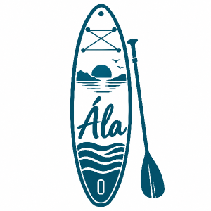 Jméno Ála a symbol paddleboard a nejlépe jméno v něm