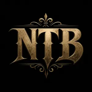 vytvor logo NTB v mafiansko gangsterskom pisme