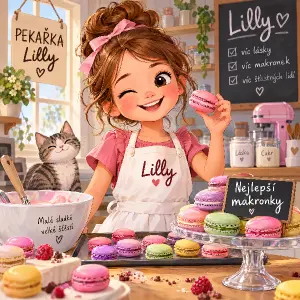 zmeň pekařka dcera na pekařka Lilly