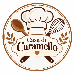 Vytvor logo pro kuchynskou zasteru: moderni a s napisem Casa di Caramello
