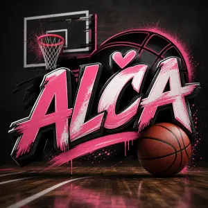 JMÉNO ALČA + BASKETBALOVÝ MOTIV