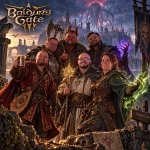 Uděláš mi fotku do stylu hry Baldurs gate 3