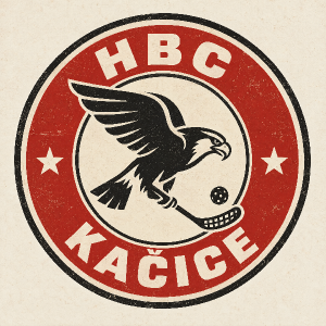 na srdci mi pretvor logo TJ Sokol Kateřinice (u Vsetína) na HBC Kačice