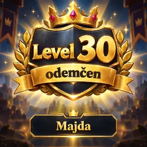 Level 30 odemčen
Majda
