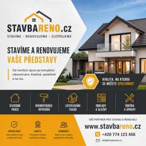 Reklama na firmu stavbareno.cz