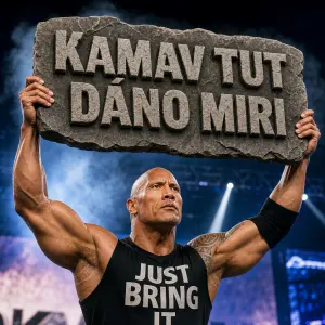 Jak thé rock drži nadpis kamav tut dáno miri