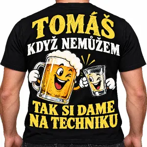 Obrázek přes celé zada.