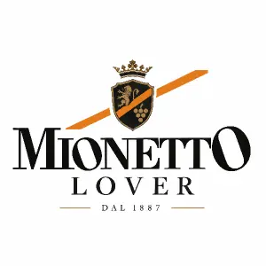 logo prosecca mionetto v originalnim fontu, slovo prosecco nahradit slovem LOVER