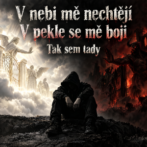 V nebi mě nechtějí
V pekle se mě boji
Tak sem tady