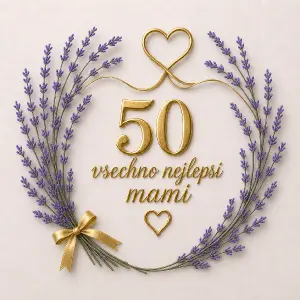 Levanduli rodci, at jsou videt jednotlive vetvicky, to srdce navrchu at z toho spodku srdce vede stuha ktera spoji ty vetvicly levaduli a dole v levo dat zlatou masli ( namisto toho motyla a dej ho niz nez je motyl)