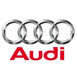 logo audi + nápis audi