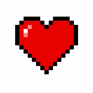 Pixel srdce
