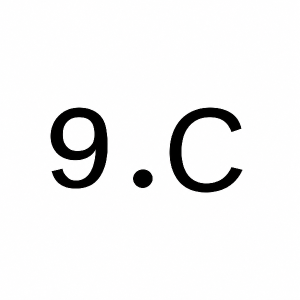 9.C