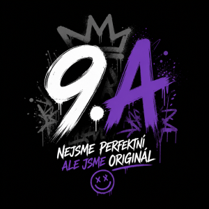 potisk na mikinu 9.A s cool designem
