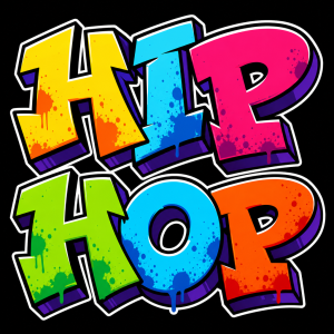 barevne napisy HIP HOP