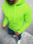 NEON mikina unisex s kapucí