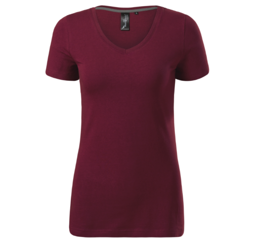 v-neck dámské tričko s vlastním potiskem