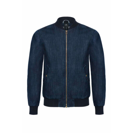 Pánská denim bunda "Bomber" B&C | DNM Supremacy /men