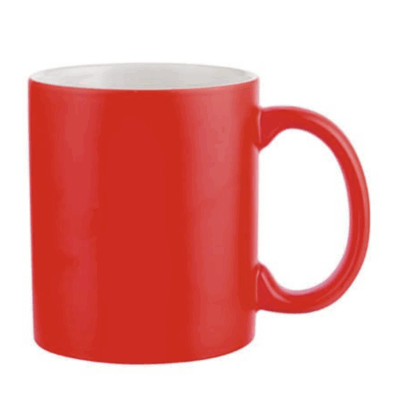 Plnobarevný matný hrnek - potisk hrnků online levně rychle