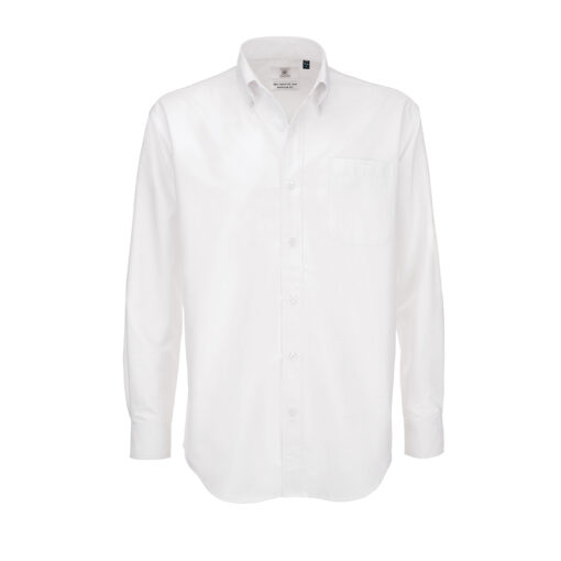 Košile Oxford s dlouhým rukávem B&C | Oxford LSL /men