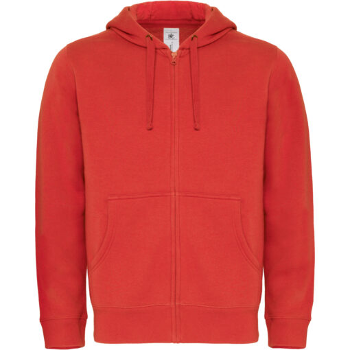 Pánská mikina s kapucí B&C | Hooded Full Zip /men