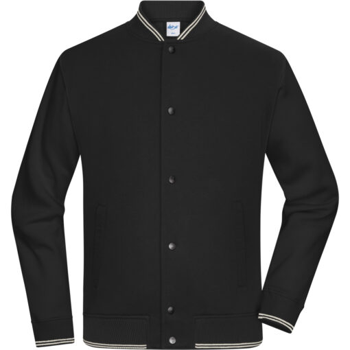 College bunda z bio bavlny Daiber | 8044