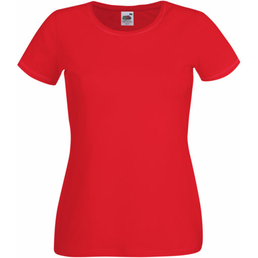 Dámské elastické tričko F.O.L. | Lady-Fit Crew Neck T