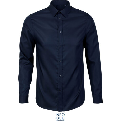 Mikro keprová košile s dlouhým rukávem NEOBLU | Blaise Men
