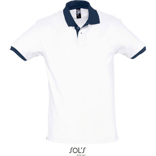 Piqué polo 2-barevné SOL'S | Prince