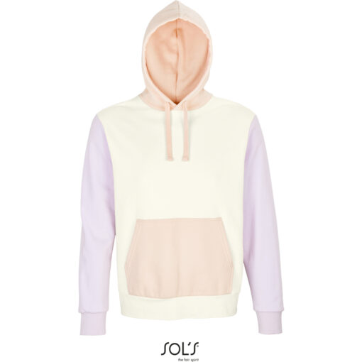 Unisex mikina s kapucí z bio bavlny SOL'S | Collins