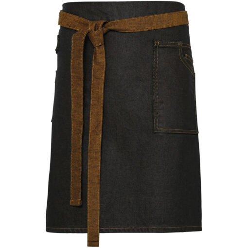 Denim zástěra do pasu krátká "Division" Premier | PR 135