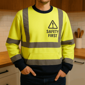 Mikina s reflexními pruhy UNISEX 3 Mikina s reflexními pruhy UNISEX - Obrázek 3