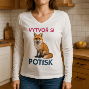 Dámské tričko ELEGANCE s dlouhým rukávem 2 Dámské tričko ELEGANCE s dlouhým rukávem - Obrázek 2