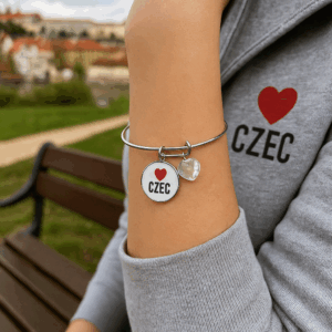 Nastavitelný náramek s kuličkou a srdcem, oboustranným medailónem 3 Nastavitelný náramek s kuličkou a srdcem, oboustranným medailónem - Obrázek 3