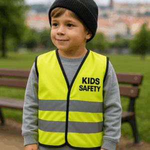 Dětská bezpečnostní vesta HV BRIGHT 3 Dětská bezpečnostní vesta HV BRIGHT - Obrázek 3