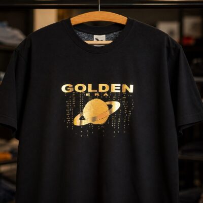 Experiment&aacute;ln&iacute; tričko GOLDEN ERA v na&scaron;&iacute; d&iacute;lně