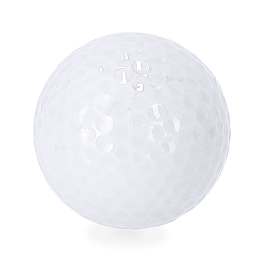 Golfový míček 1 golfový míček s vlastním potiskem - potisk golfových míčků